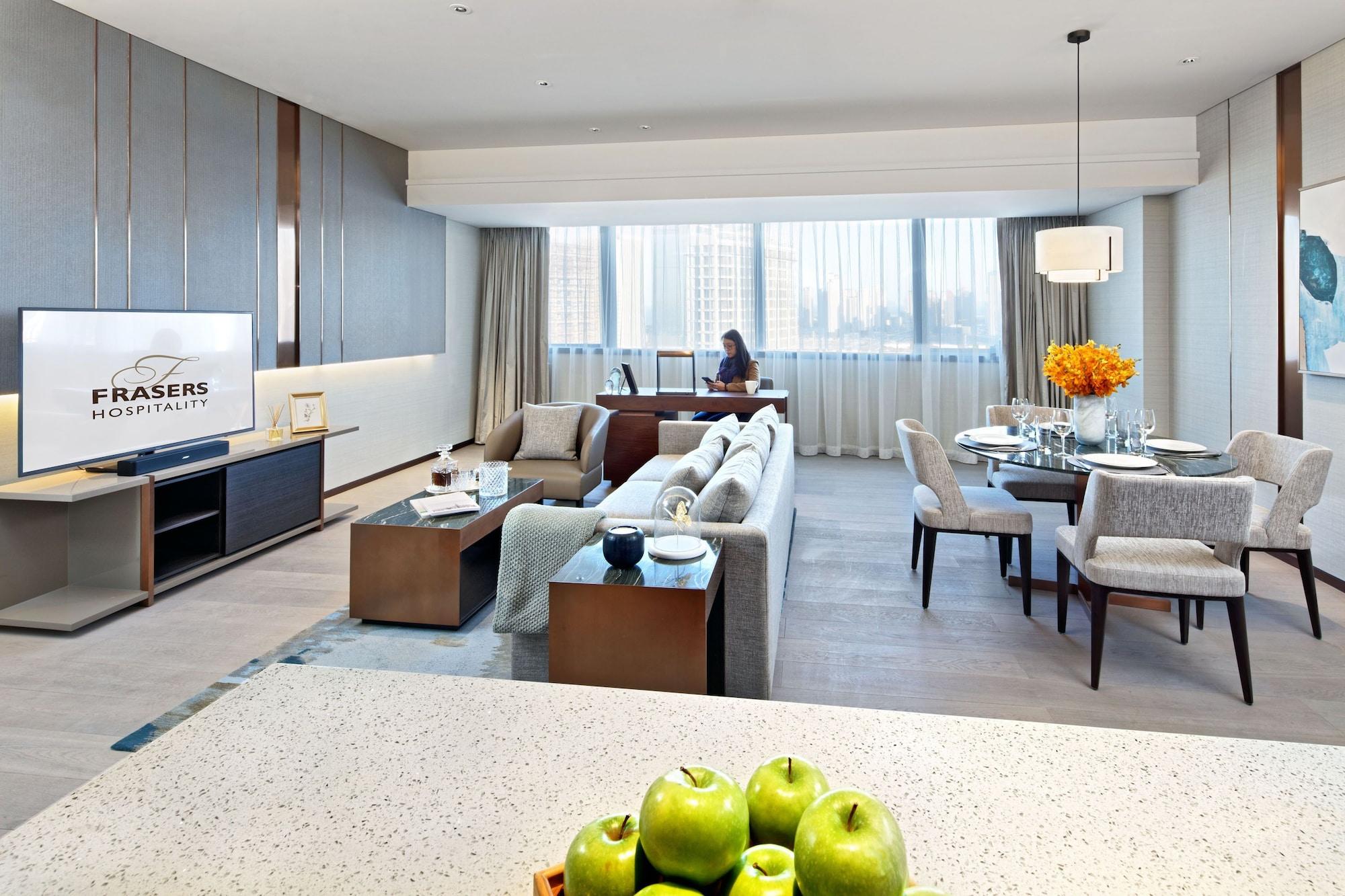 Fraser Suites Dalian Exterior foto